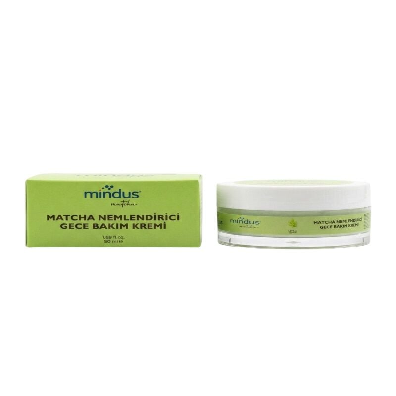 Mindus Matcha Gece Bakım Kremi 50 ml