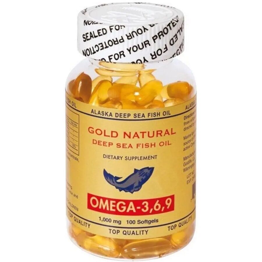 Gold Natural Omega 3 Softgel 100 Kapsül