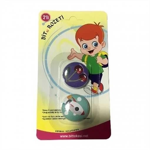 Headlice Stopper Doğal Kokulu Bit Rozeti 2 li