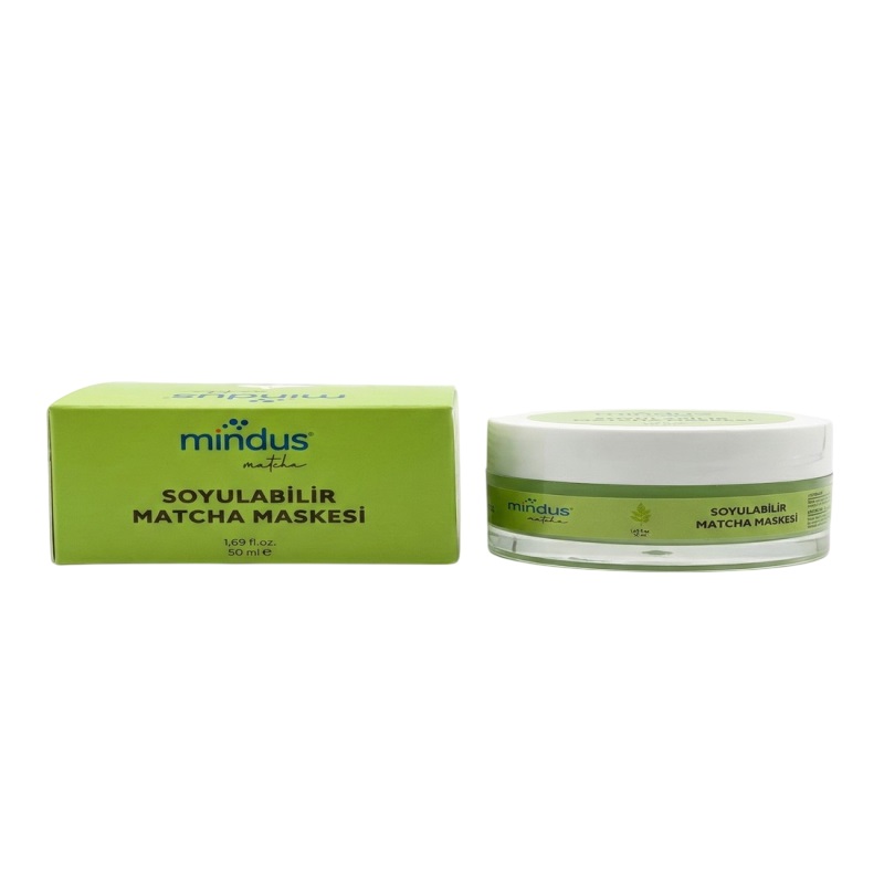 Mindus Matcha Soyulabilir Maske 50 ml