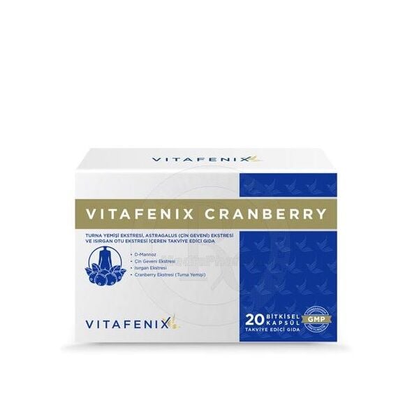 Vitafenix Cranberry 20 Kapsül
