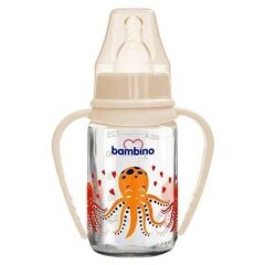 Bambino Kulplu Cam Biberon 125 ml - Blister