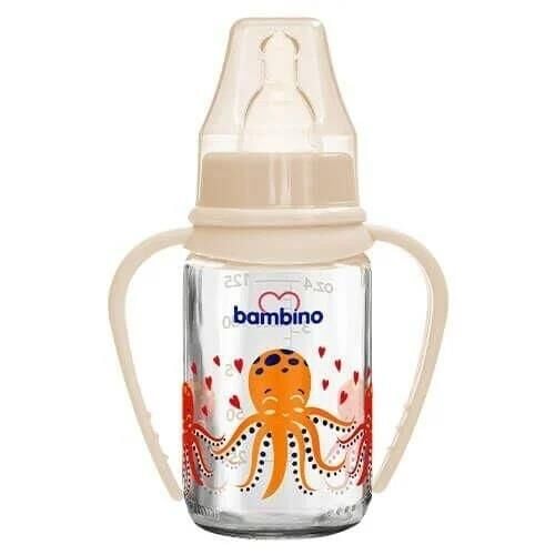 Bambino Kulplu Cam Biberon 225 ml - Blister
