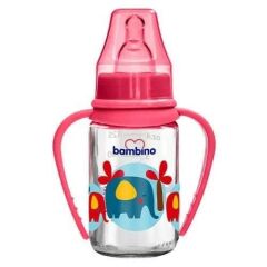 Bambino Kulplu Cam Biberon 225 ml - Blister