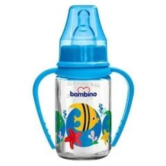 Bambino Kulplu Cam Biberon 225 ml - Blister