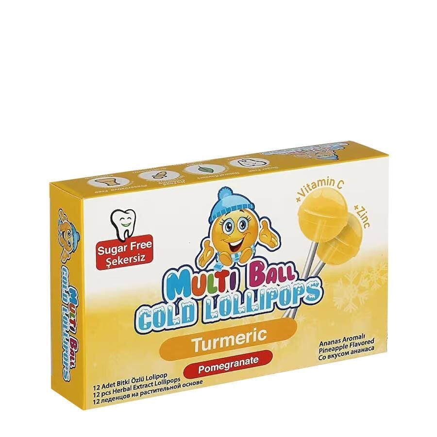 Multiball Cold Lolipop Turmeric 12'li