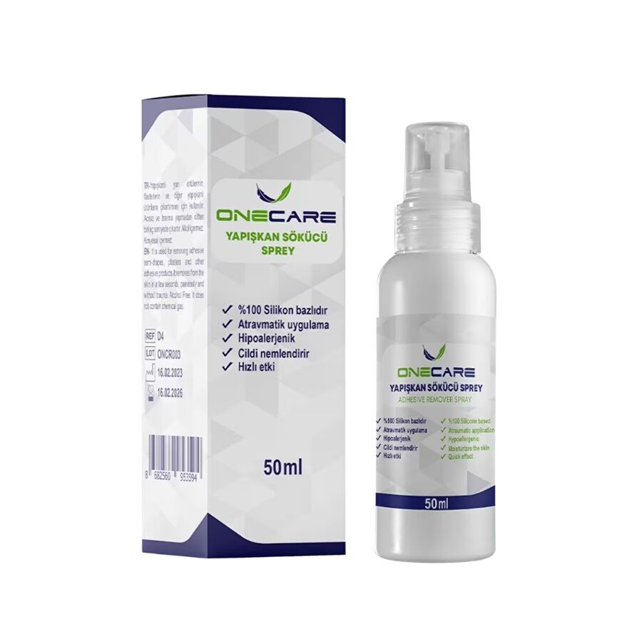 Onecare Flaster Sökücü-Yapışkan Sökücü Sprey 50ml
