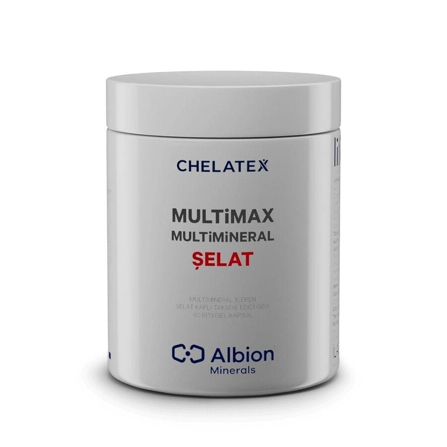 Chelatex Multimax Multimineral Şelat 60 Kapsül