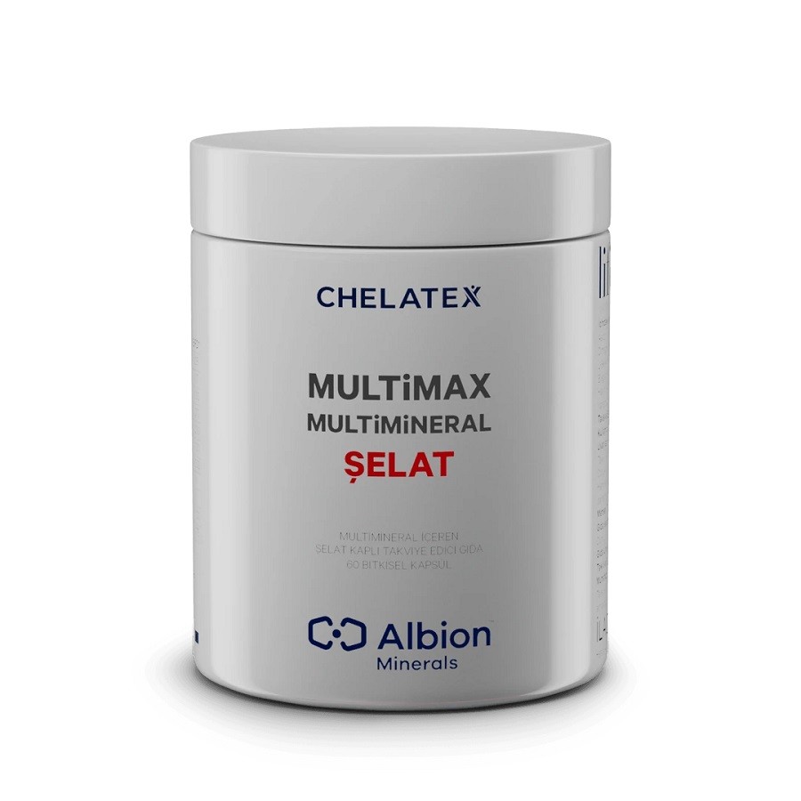 Chelatex Multimax Multimineral Şelat 60 Kapsül