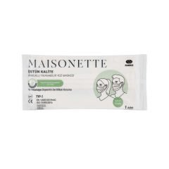 Maisonette Yıkanabilir Pamuklu Yüz Maskesi 5 li Paket