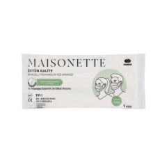 Maisonette Yıkanabilir Pamuklu Yüz Maskesi 5 li Paket