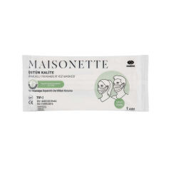 Maisonette Yıkanabilir Pamuklu Yüz Maskesi 5 li Paket