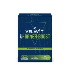 Velavit V-Gamer Boost L-TYROSINE TAURIN 20 Efervesan Tablet