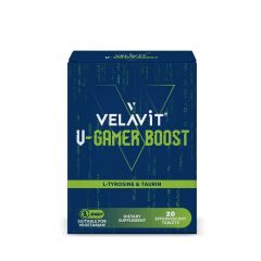 Velavit V-Gamer Boost L-TYROSINE TAURIN 20 Efervesan Tablet
