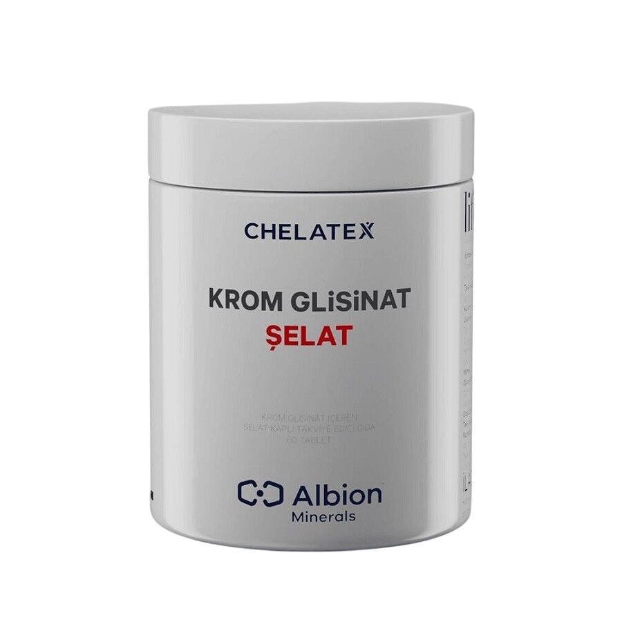 Chelatex Krom Glisinat Şelat 60 Tablet
