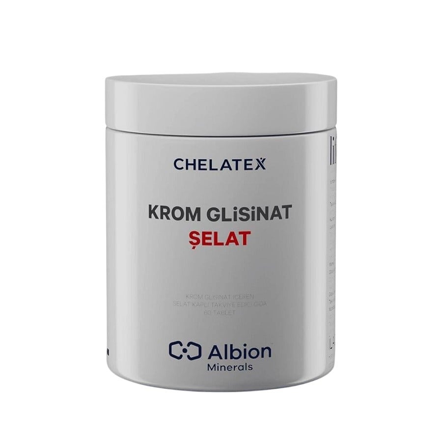 Chelatex Krom Glisinat Şelat 60 Tablet
