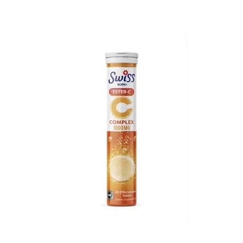 Swiss Bork Pureway C Complex 1000 MG Vitamin C 20 Efervesan Tablet
