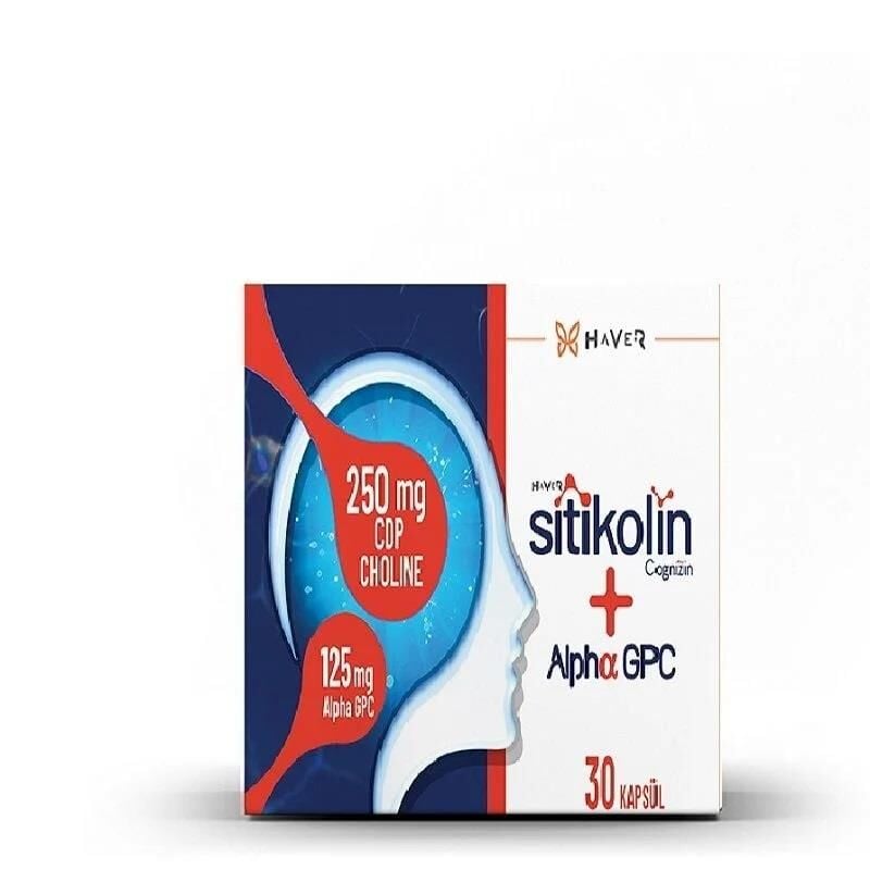 Haver Sitikolin Cognizin ALPHA GPC 30 Kapsül