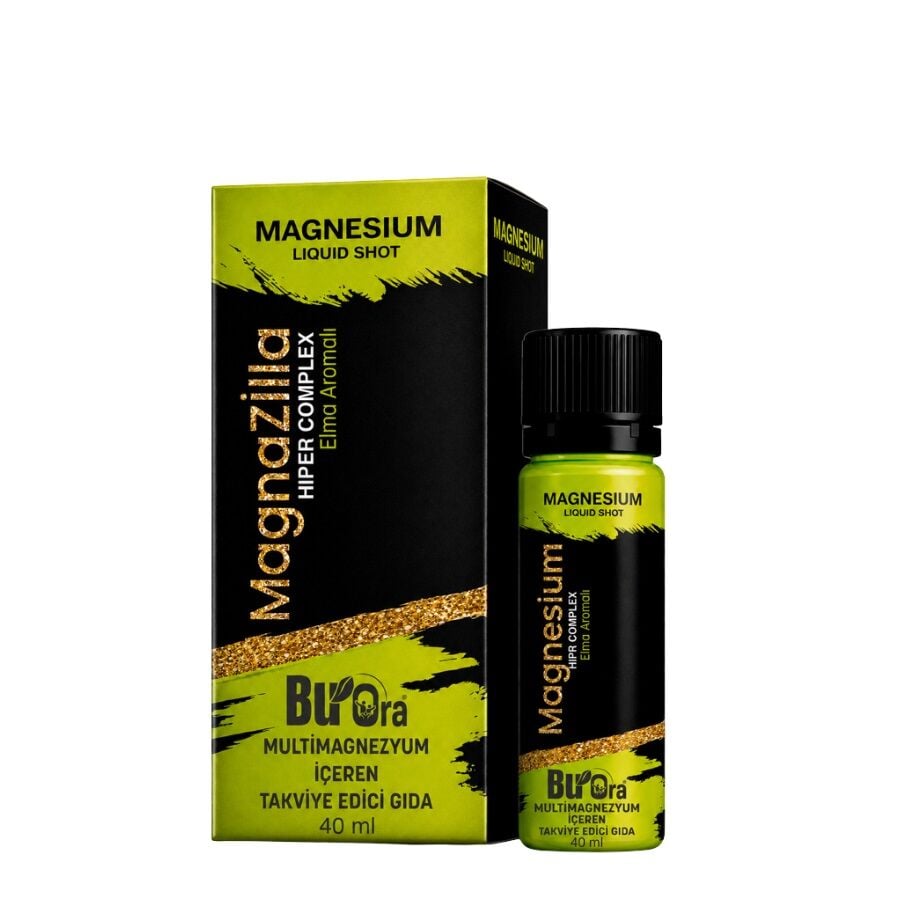 Magnazilla Magnesium Liquid Elma Aromalı 20 Shot
