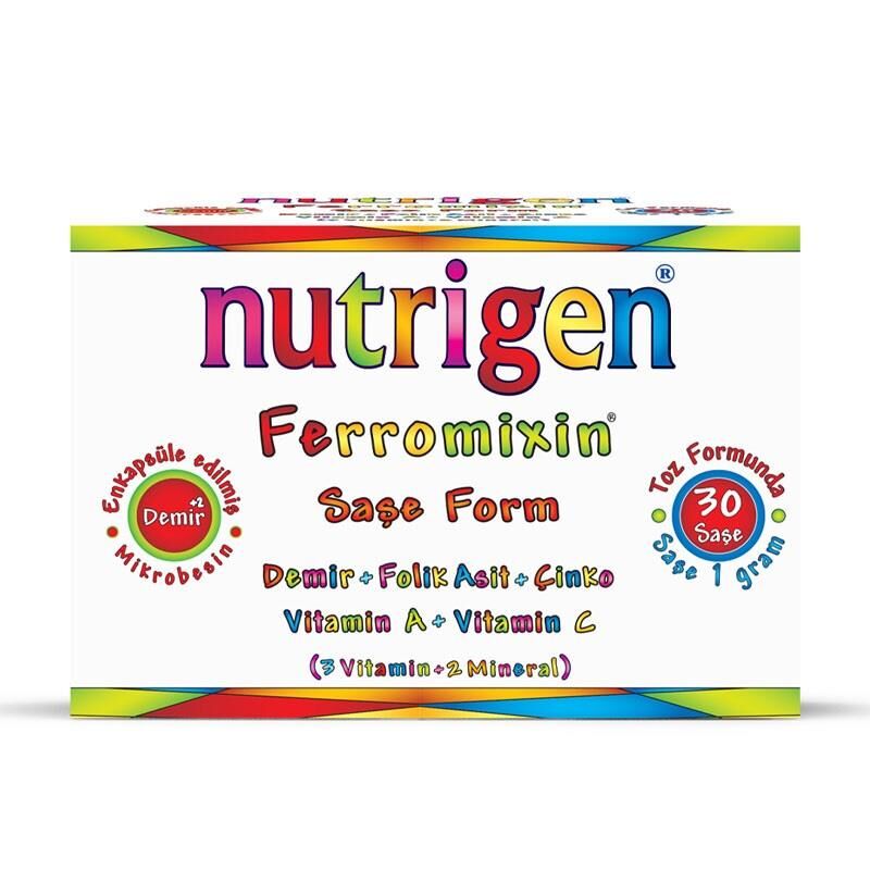 Nutrigen Ferromixin Vitamin ve Mineral Takviyesi 30 Saşe