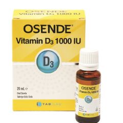 Osende Vitamin D3 1000IU Damla 20ml