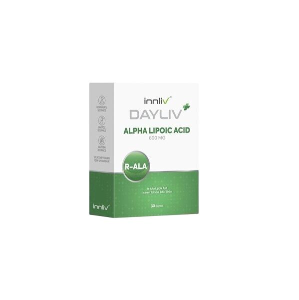 Innliv Dayliv Alpha Lipoic Acid 600 mg 30 Kapsül