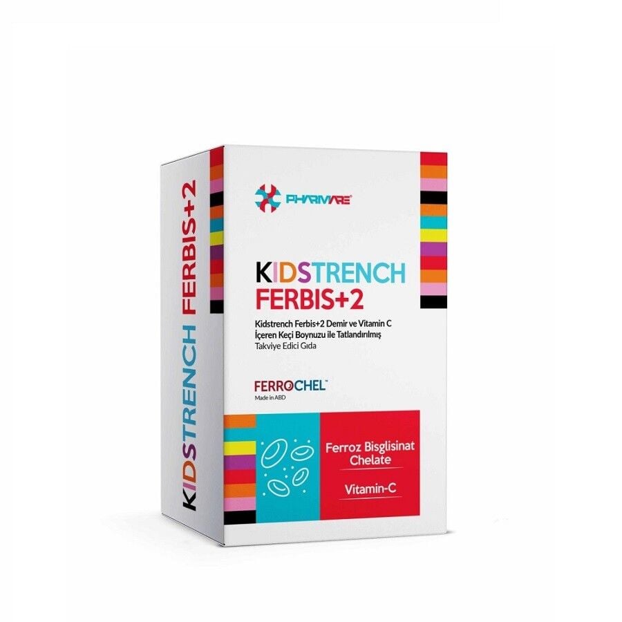 Kidstrench Ferbis+2 Demir ve Vitamin C Damla