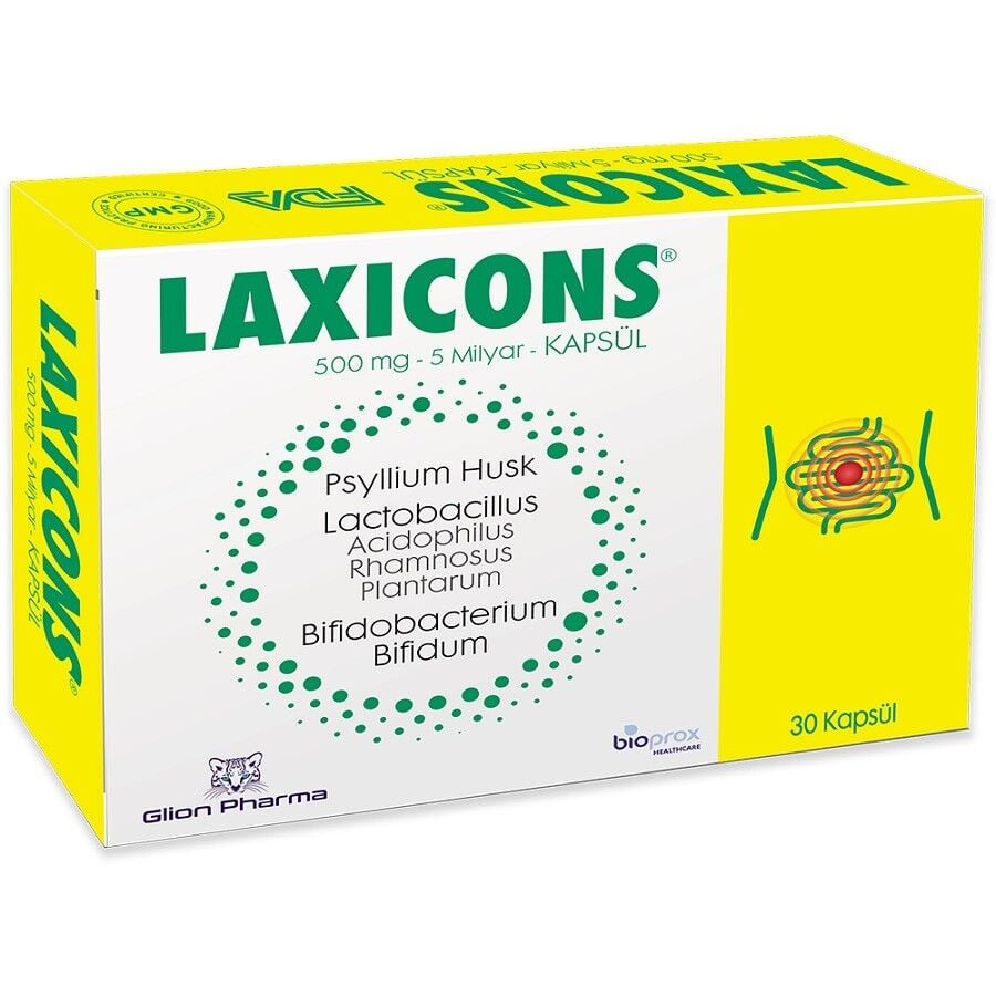 Laxicons 30 Kapsül