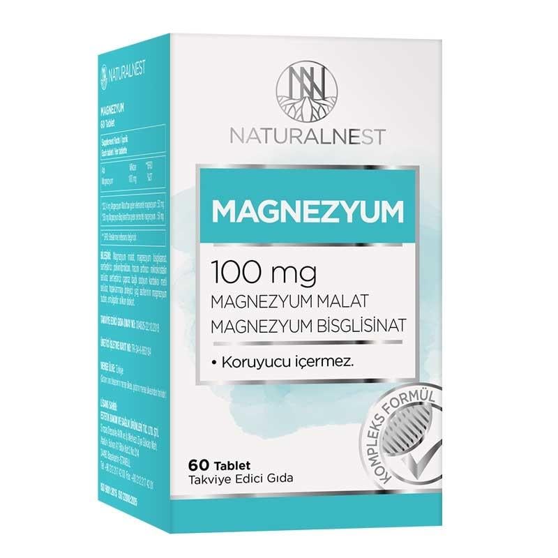 Naturalnest Magnezyum 60 Tablet