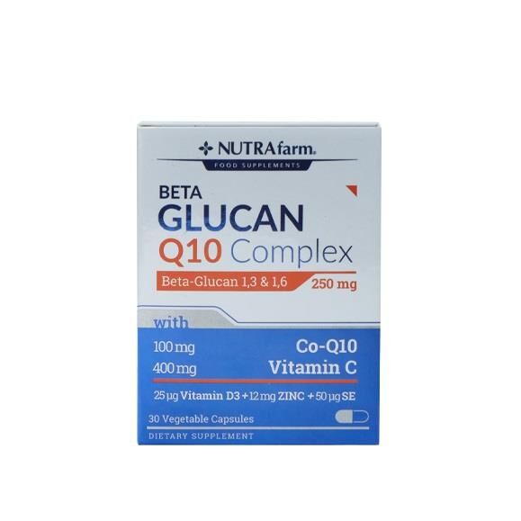 Nutrafarm Beta Glucan Q10 Complex 30 Kapsül