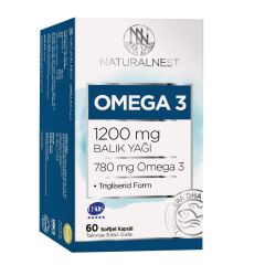 Naturalnest Omega 3 60 Kapsül