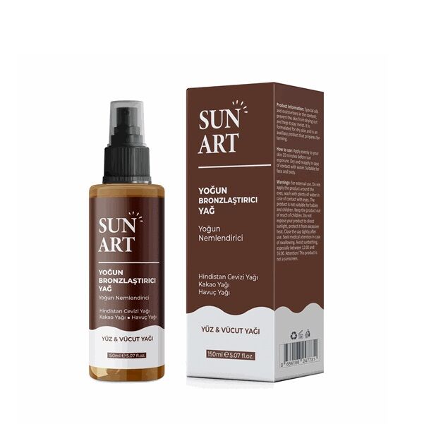Sunart Güneş İntense Bronzing Oil 150 ml