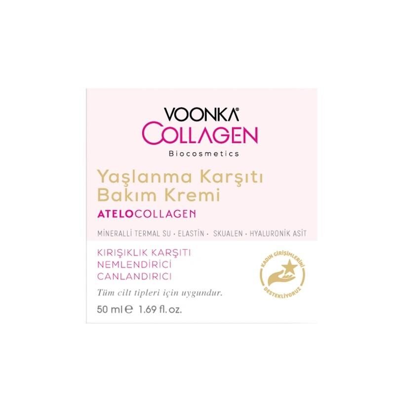 Voonka Collagen Yaşlanma Karşıtı Bakım Kremi 50ml
