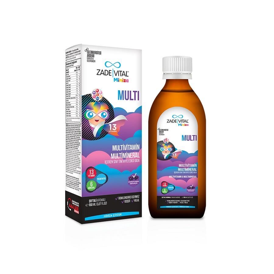 Zade Vital Miniza Multivitamin 150ml