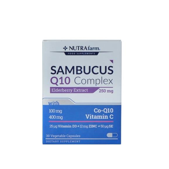 Nutrafarm Sambucus Q10 Complex 30 Kapsül