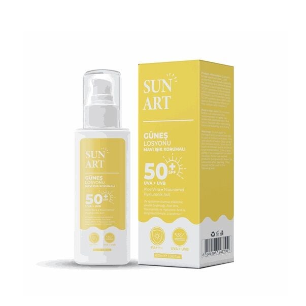 Sunart Güneş Losyonu SPF50+ 100 ml