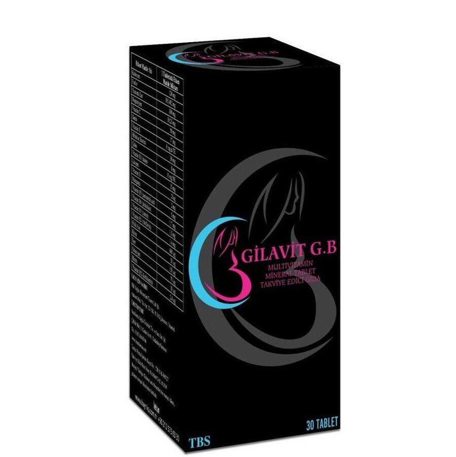 Gilavit G.B Multivitamin Mineral 30 Tablet