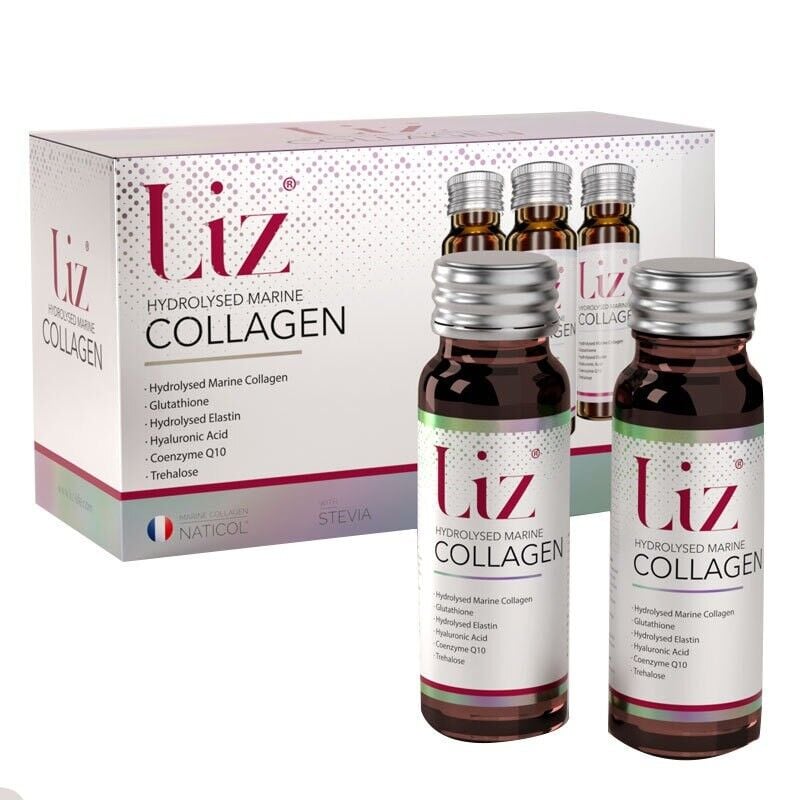 Liz Hydrolysed MARINE COLLAGEN 50 ML X 10 Shot