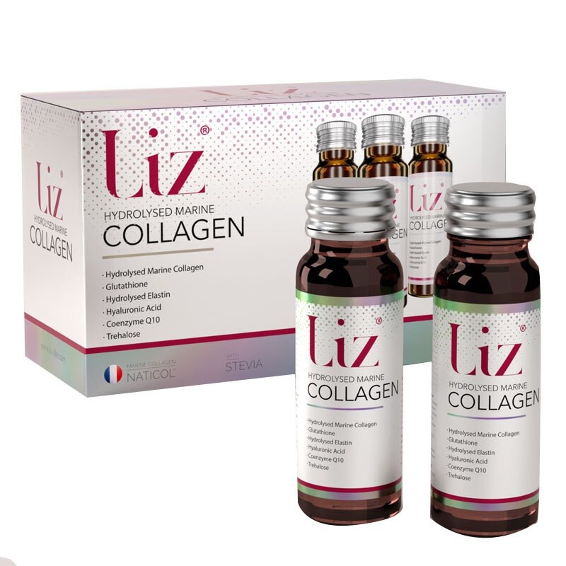 Liz Hydrolysed MARINE COLLAGEN 50 ML X 10 Shot