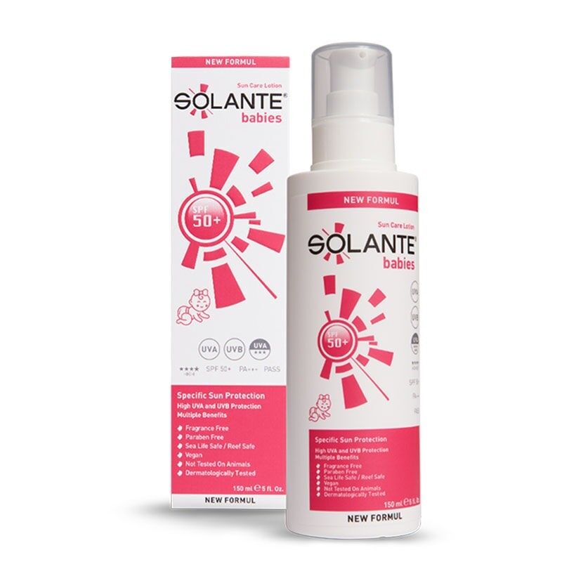 Solante Bebek Güneş Koruyucu Losyon SPF50