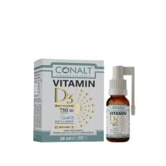 Conalt Vitamin D3 750 IU 200 Puf Sprey 30 ml
