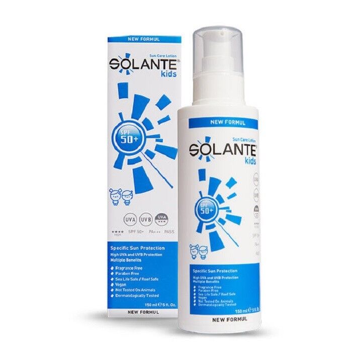 Solante Çocuk Güneş Koruyucu Losyon SPF50
