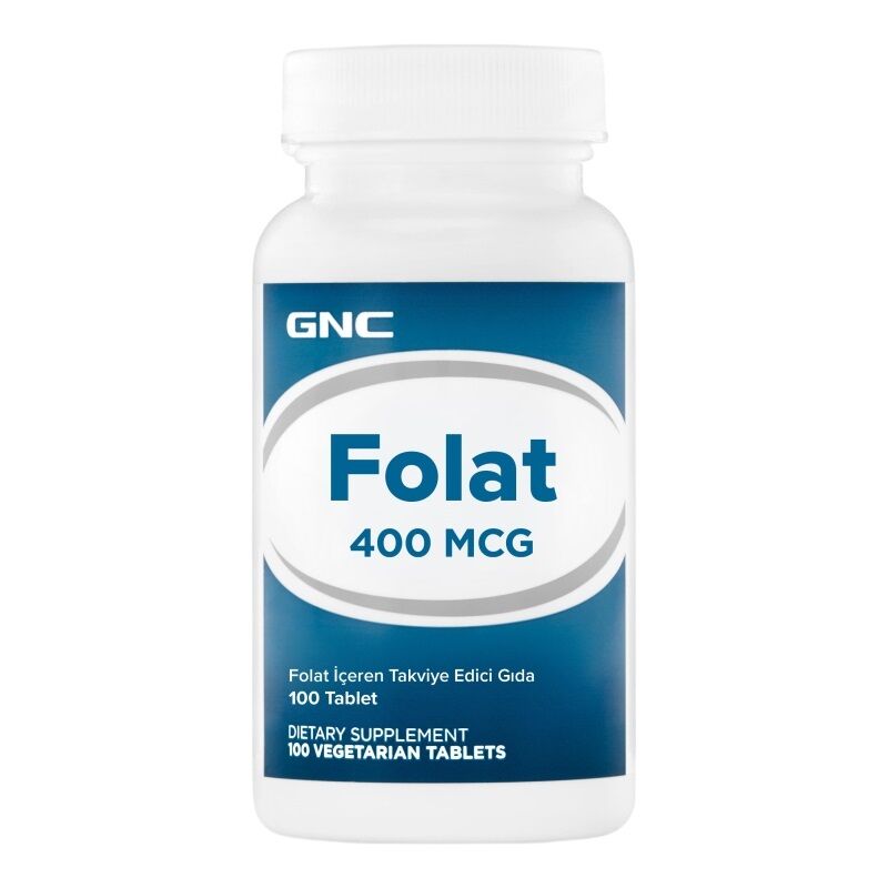 GNC Folat 400 mcg 100 Tablet