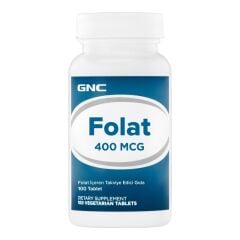 GNC Folat 400 mcg 100 Tablet