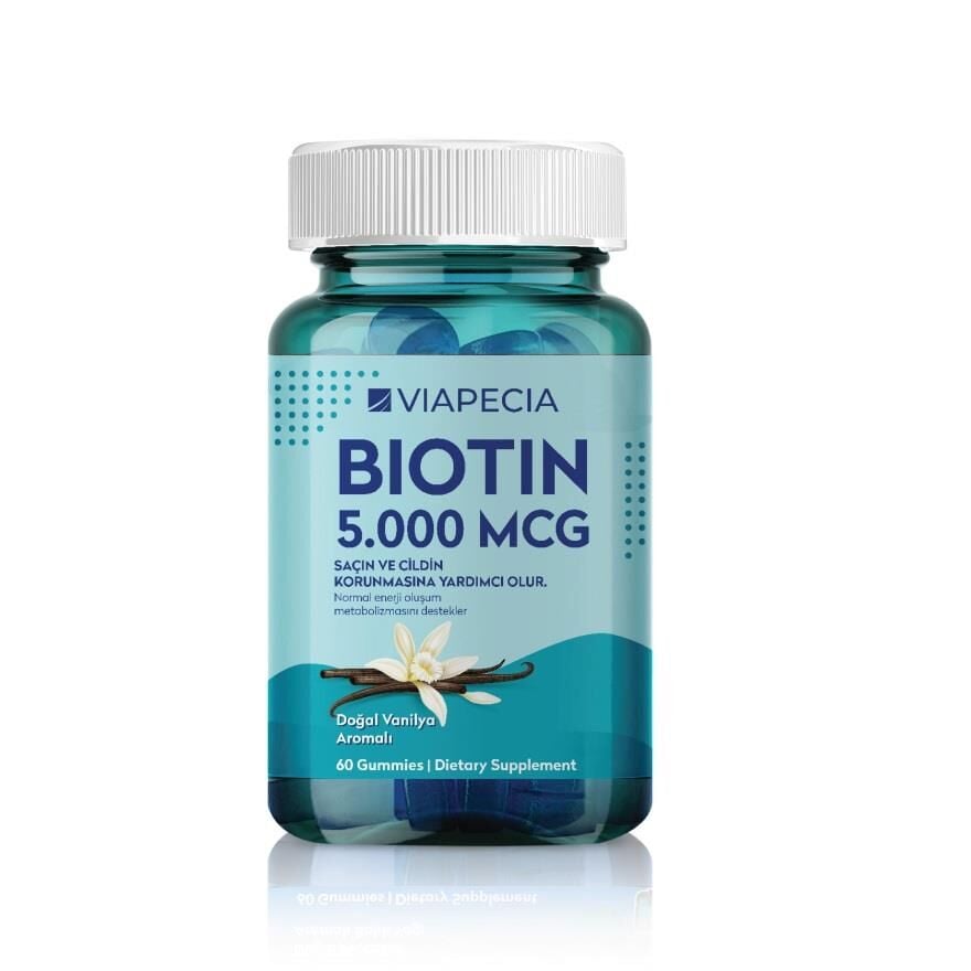 Viapecia Biotin 5000mcg 60 Gummies