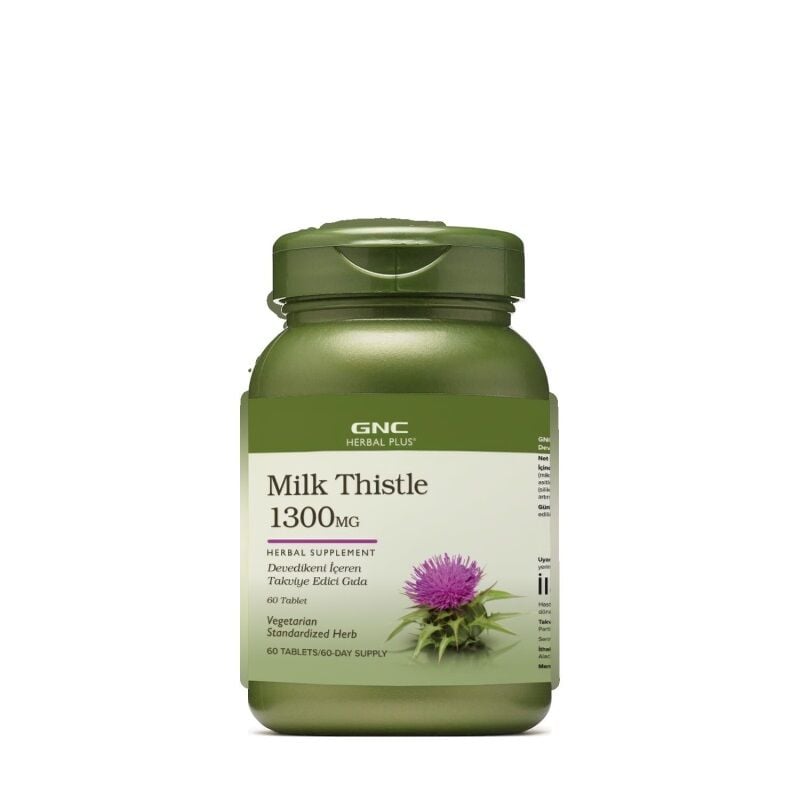 GNC Milk Thistle 1300 mg 60 Tablet