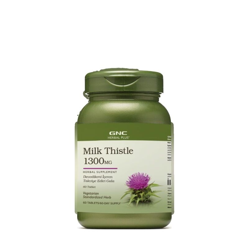 GNC Milk Thistle 1300 mg 60 Tablet