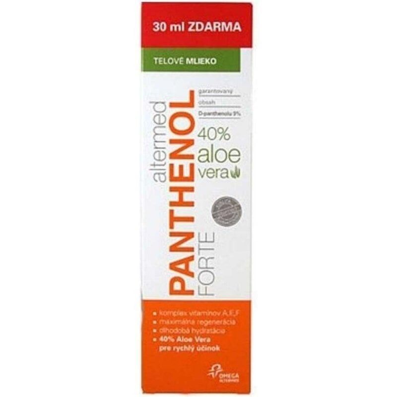 Panthenol Forte Vücut Sütü %9 150 ml ALOE VERA