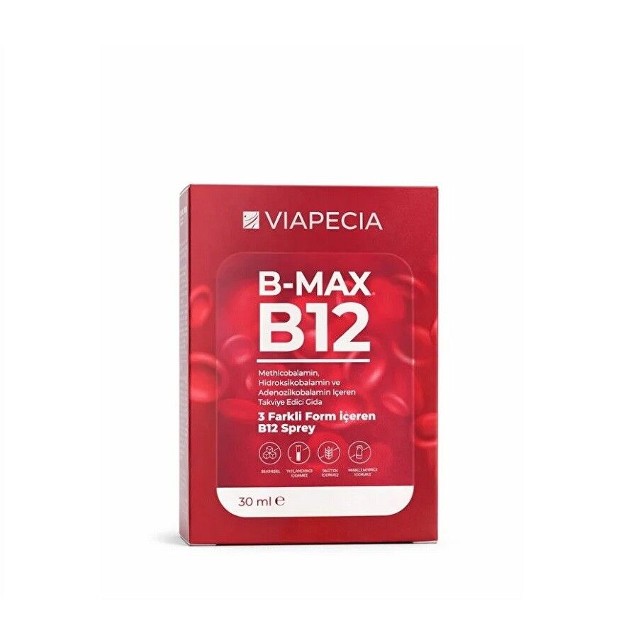 Viapecia B-MAX B12 Sprey 30ml