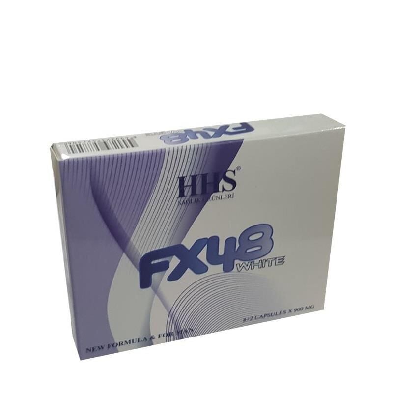 FX48 White 900mg 10 Kapsül